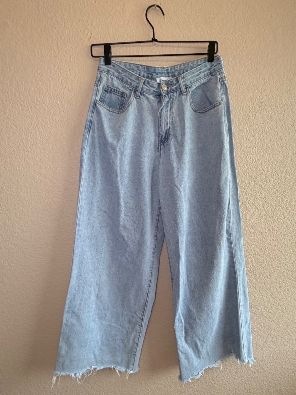 PRINCESS POLLY - Light Wash Wide Leg Jeans